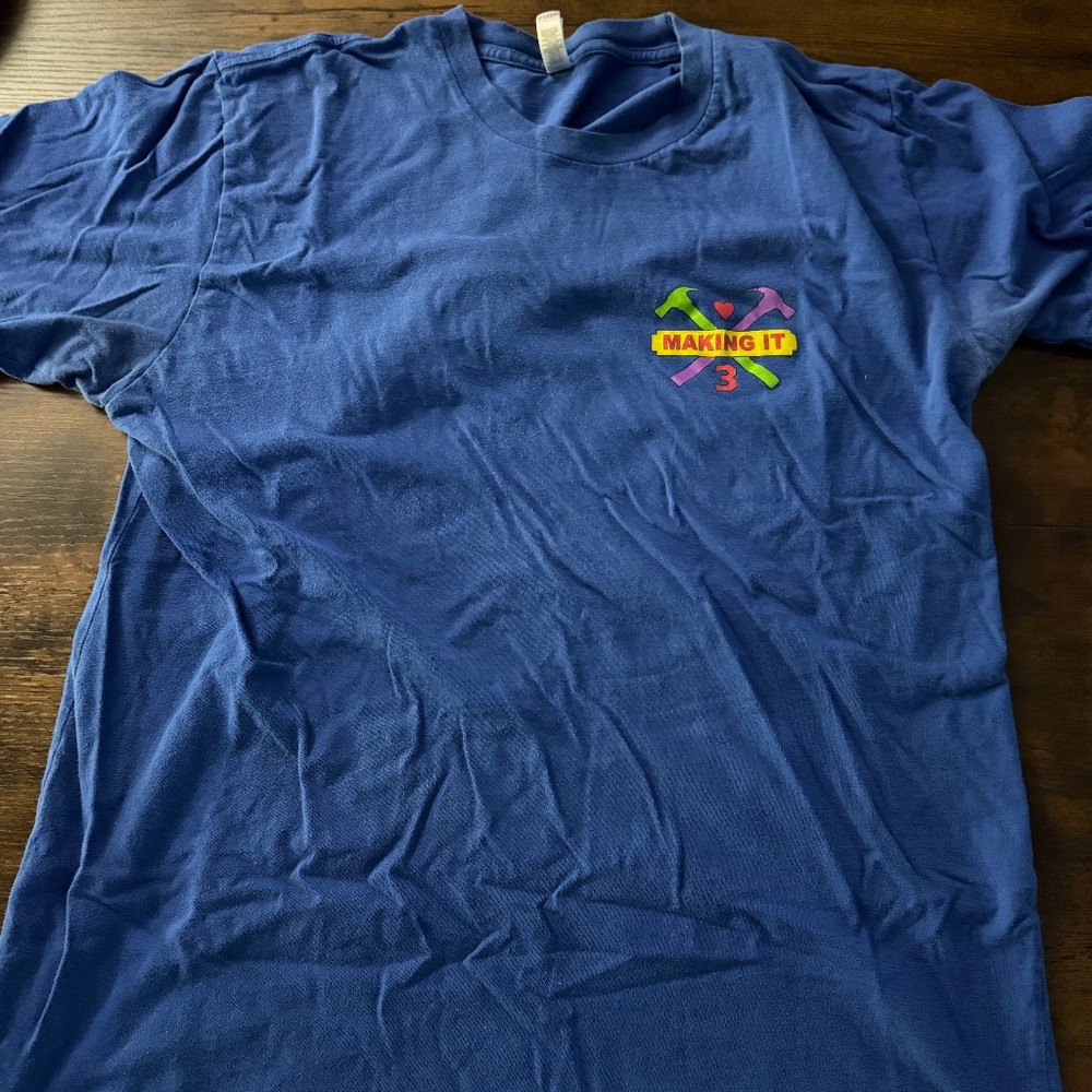 Making It NBC Season 3 Commerative Tshirt Men’s Large RARE FIND